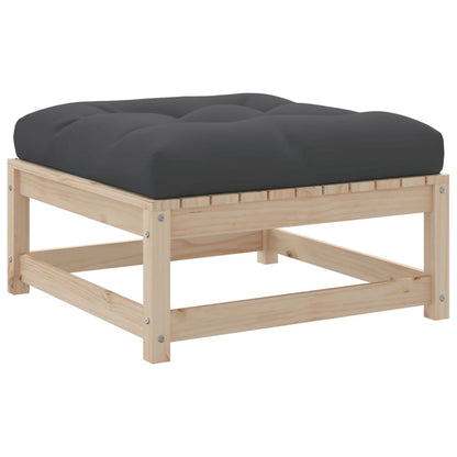 6Dílná Zahradní Sedací Souprava S Poduškami Masivní Borovice