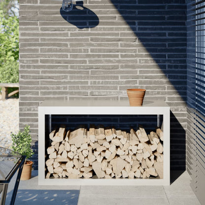 Stojan Na Palivové Dřevo Černý Ocel