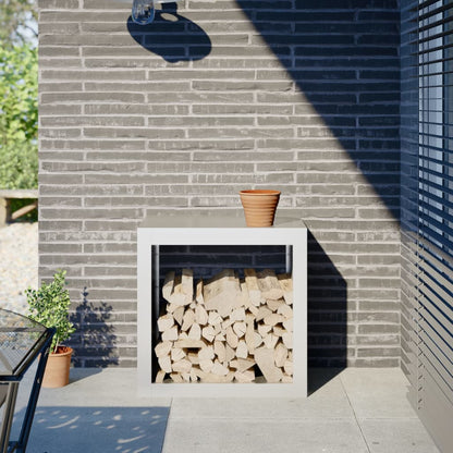 Stojan Na Palivové Dřevo Černý Ocel