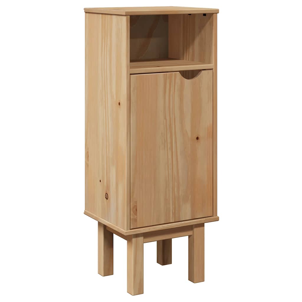 Koupelnová Skříňka Otta 35 X 30 X 90 Cm Masivní Borové Dřevo