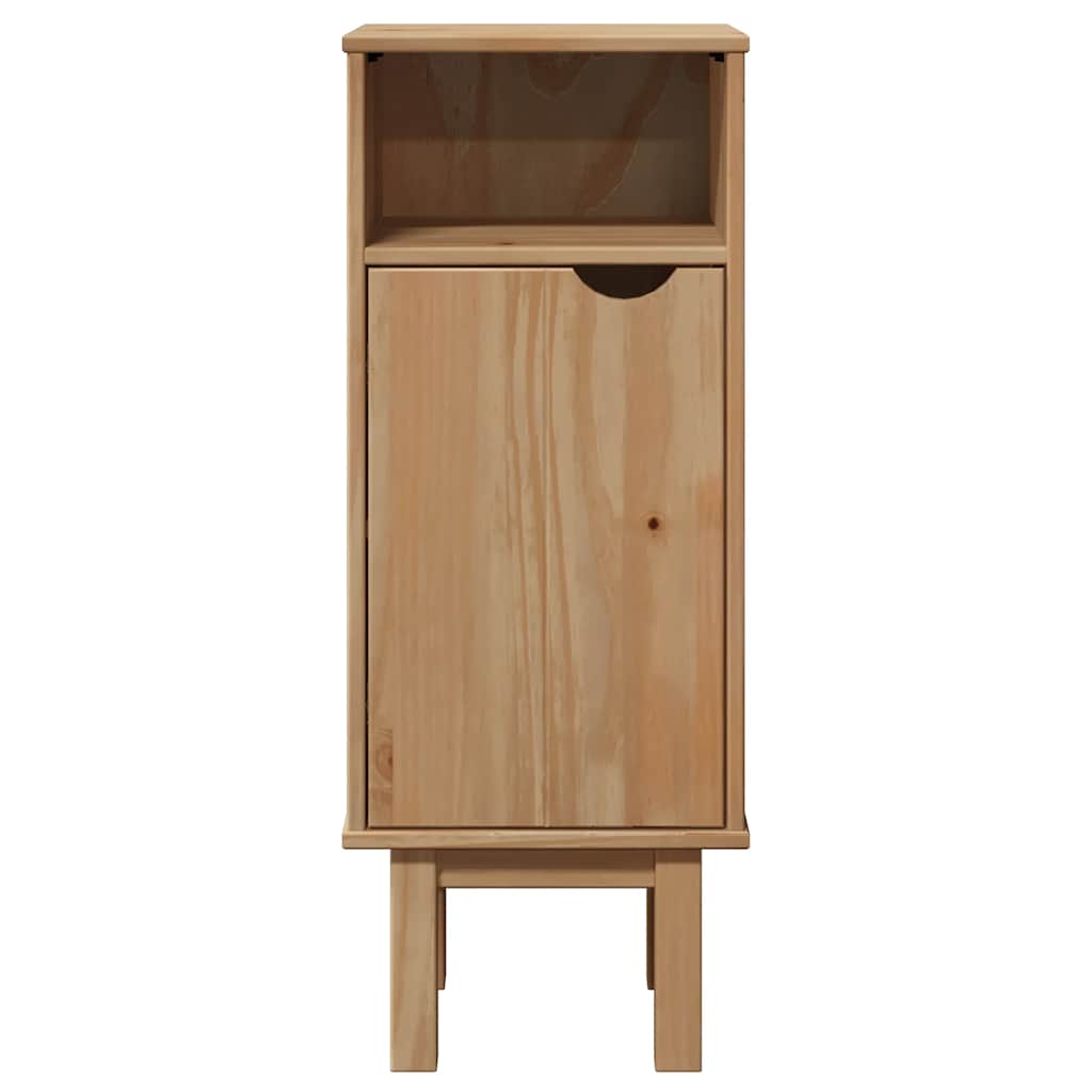 Koupelnová Skříňka Otta 35 X 30 X 90 Cm Masivní Borové Dřevo
