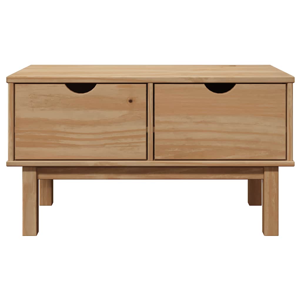 Lavice Do Předsíně Otta 80 X 40 X 45 Cm Masivní Borovice Taupe