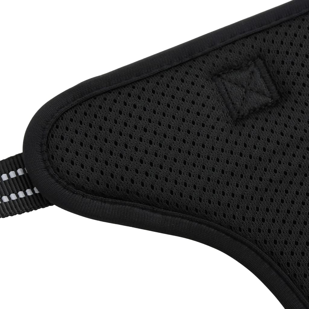 Potroj Pro Py Reflexními Popruhy Natavitelný Černý