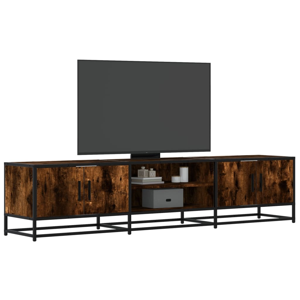 Tv Skříňka 100 X 35 X 41 Cm Kompozitní Dřevo A Kov
