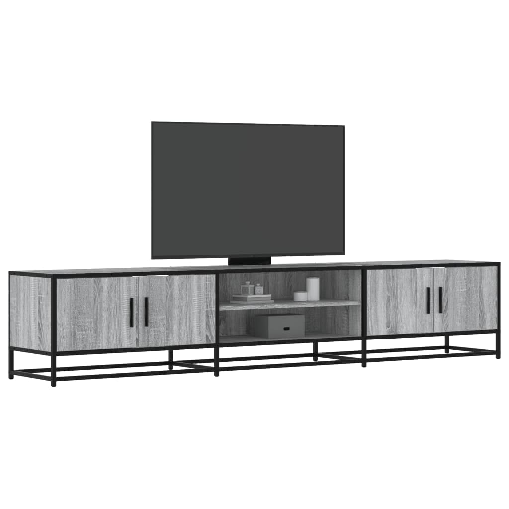 Tv Skříňka 100 X 35 X 41 Cm Kompozitní Dřevo A Kov