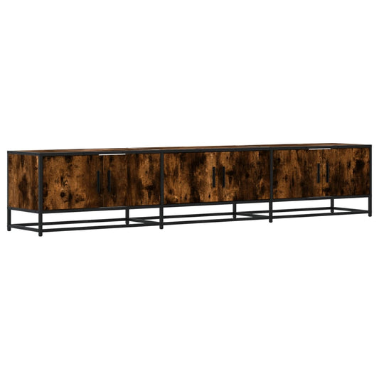 Tv Skříňka Kouřový Dub 210 X 35 X 41 Cm Kompozitní Dřevo