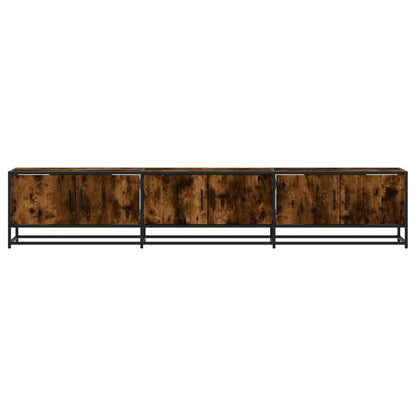 Tv Skříňka Kouřový Dub 210 X 35 X 41 Cm Kompozitní Dřevo