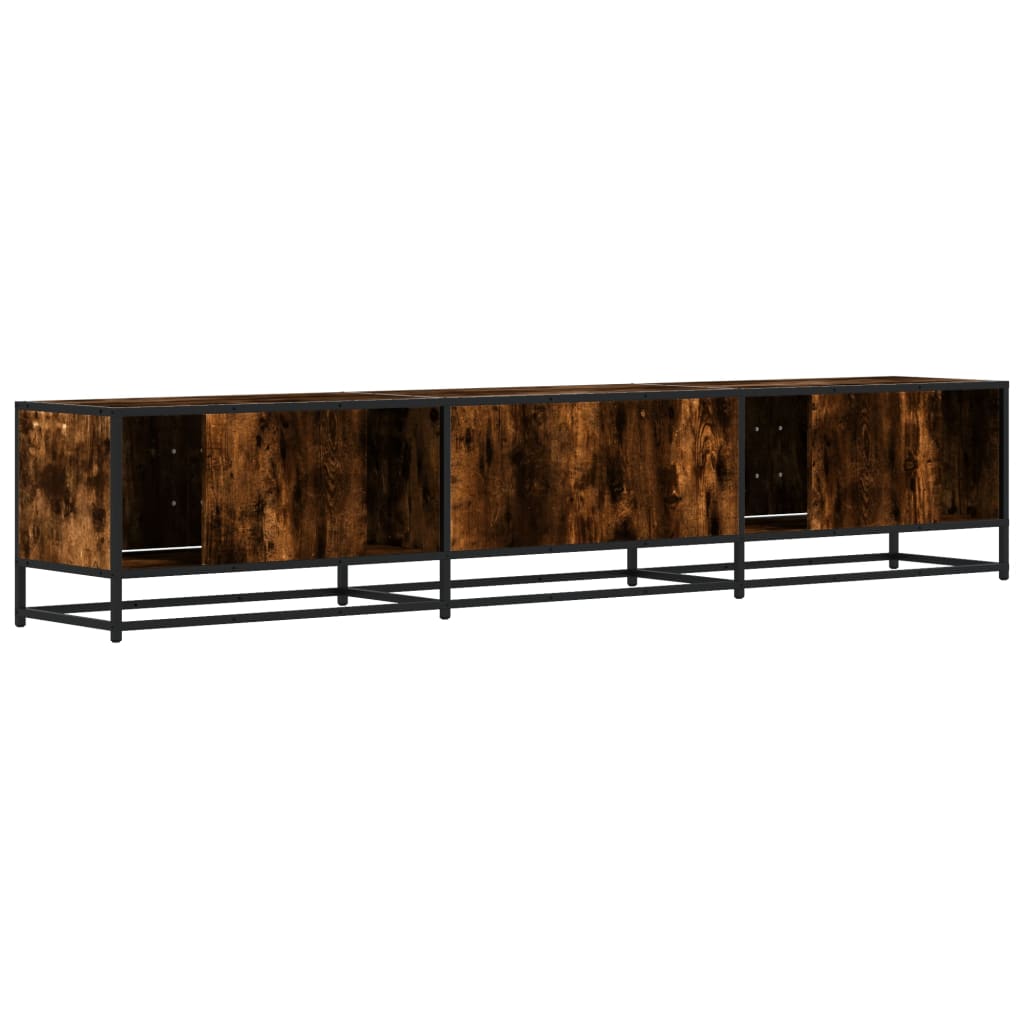 Tv Skříňka Kouřový Dub 210 X 35 X 41 Cm Kompozitní Dřevo
