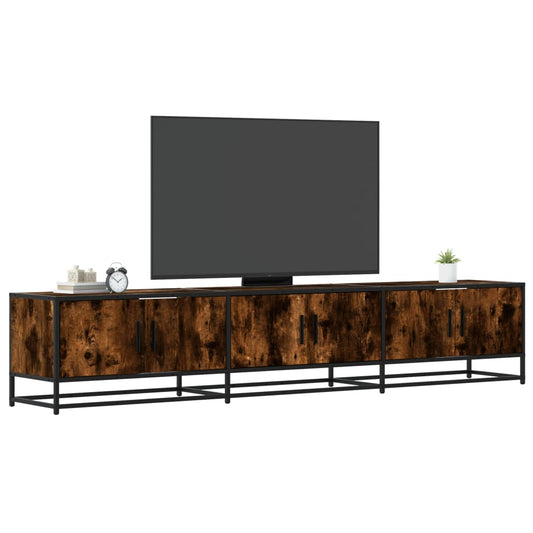 Tv Skříňka Kouřový Dub 210 X 35 X 41 Cm Kompozitní Dřevo