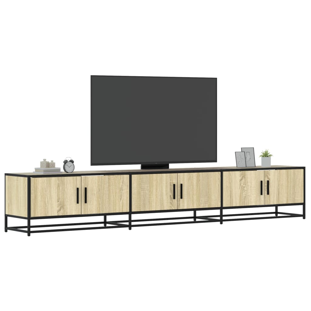 Tv Skříňka 150 X 35 X 41 Cm Kompozitní Dřevo A Kov