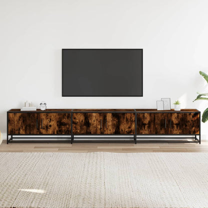 Tv Skříňka Kouřový Dub 240 X 35 X 41 Cm Kompozitní Dřevo