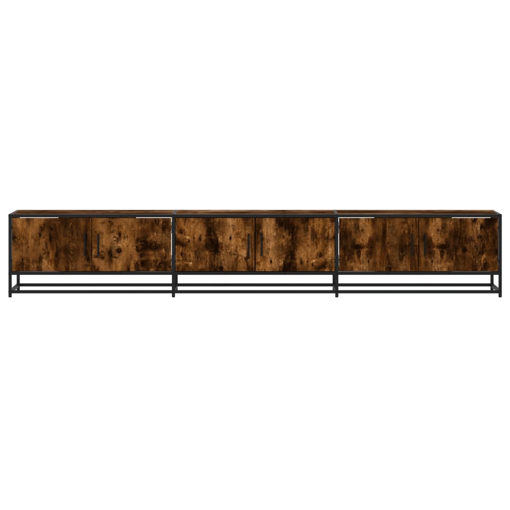 Tv Skříňka Kouřový Dub 240 X 35 X 41 Cm Kompozitní Dřevo