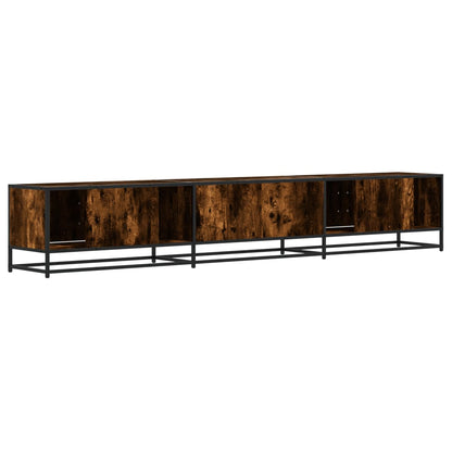 Tv Skříňka Kouřový Dub 240 X 35 X 41 Cm Kompozitní Dřevo