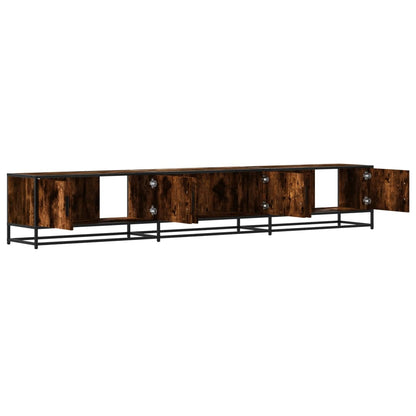 Tv Skříňka Kouřový Dub 240 X 35 X 41 Cm Kompozitní Dřevo