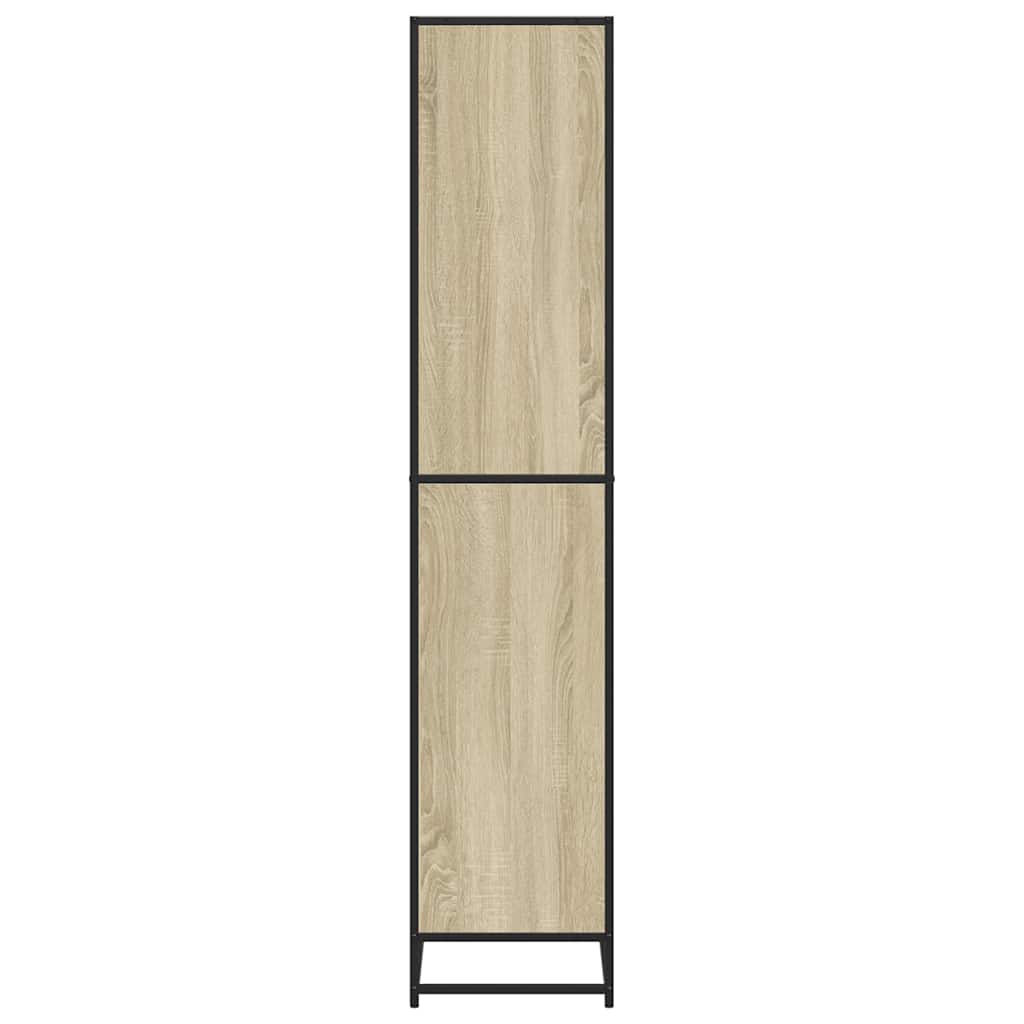 Knihovna 60 X 35 X 170,5 Cm Kompozitní Dřevo Dub Sonoma