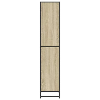 Knihovna 60 X 35 X 170,5 Cm Kompozitní Dřevo Dub Sonoma
