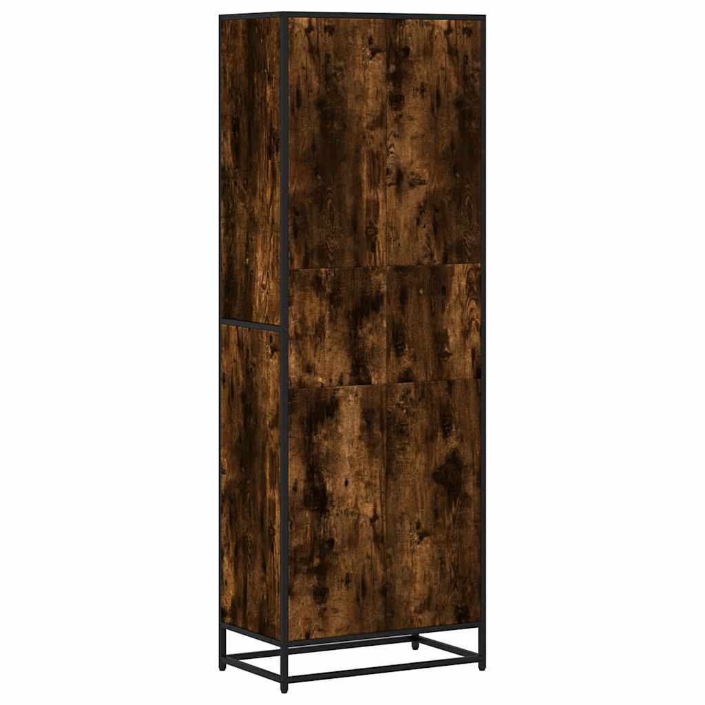 Knihovna 60 X 35 X 170,5 Cm Kompozitní Dřevo Kouřový Dub