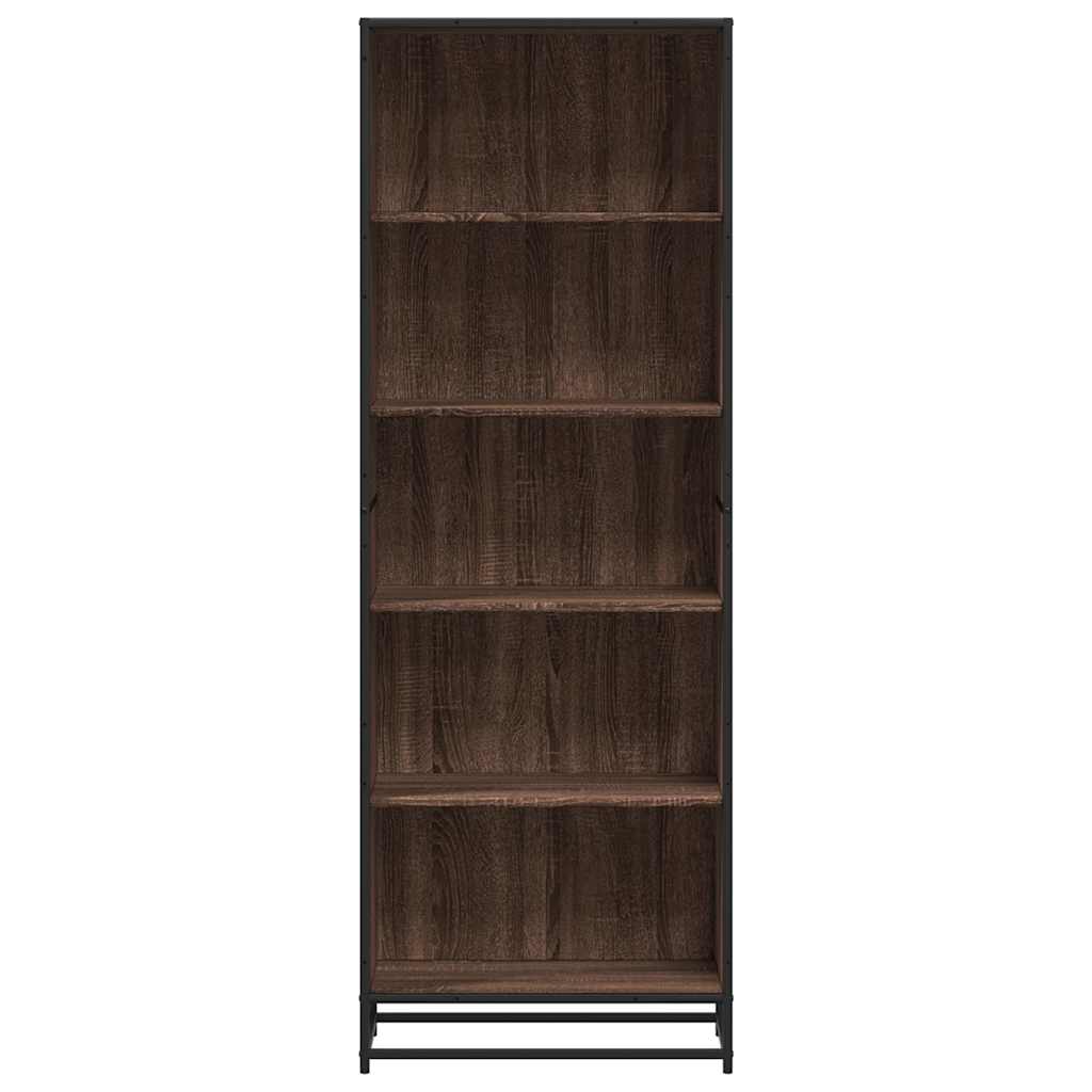 Knihovna 60 X 35 X 170,5 Cm Kompozitní Dřevo Hnědý Dub