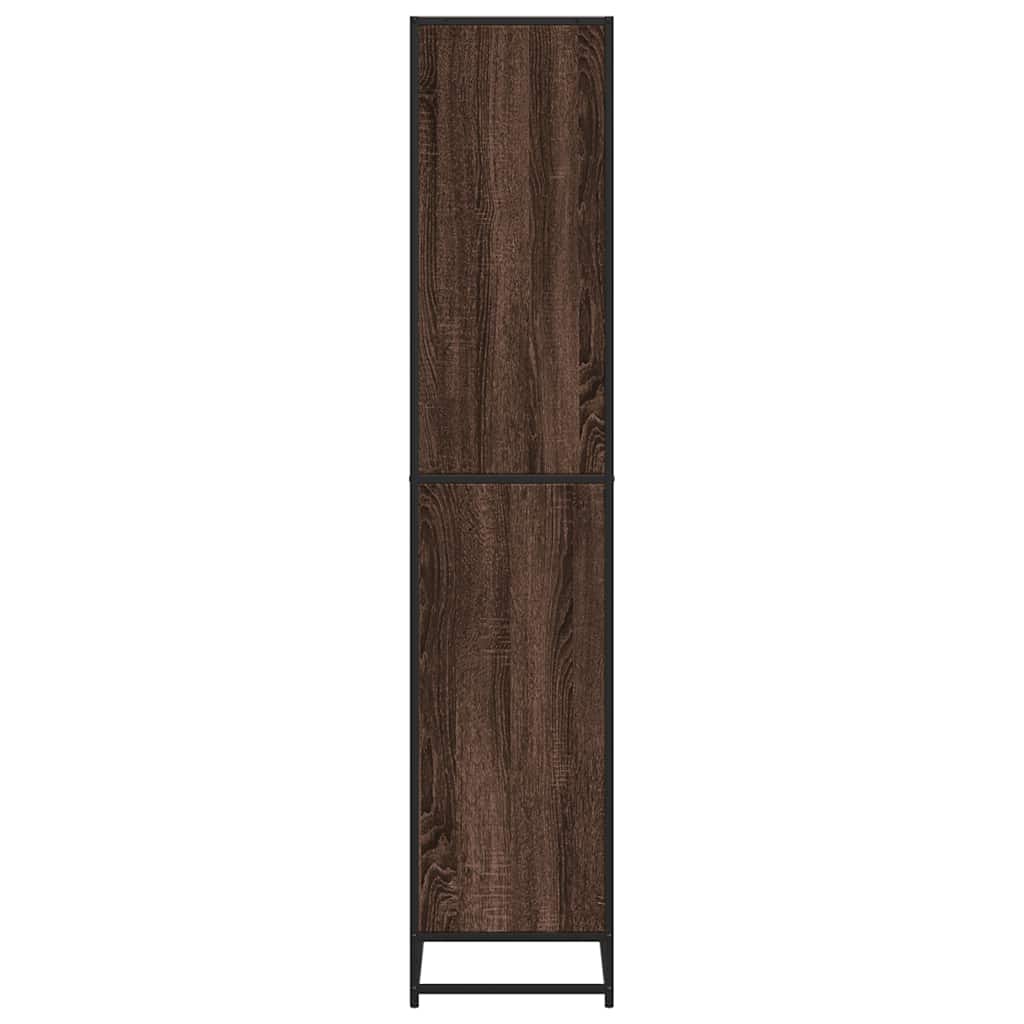 Knihovna 60 X 35 X 170,5 Cm Kompozitní Dřevo Hnědý Dub
