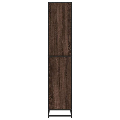 Knihovna 60 X 35 X 170,5 Cm Kompozitní Dřevo Hnědý Dub