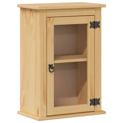 Koupelnová Nástěnná Skříňka Corona 45X27X64,5 Cm Masiv Borovice