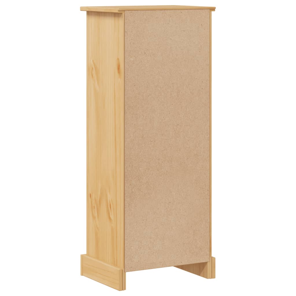 Koupelnová Skříňka Corona 45 X 33 X 110 Cm Masivní Borové Dřevo