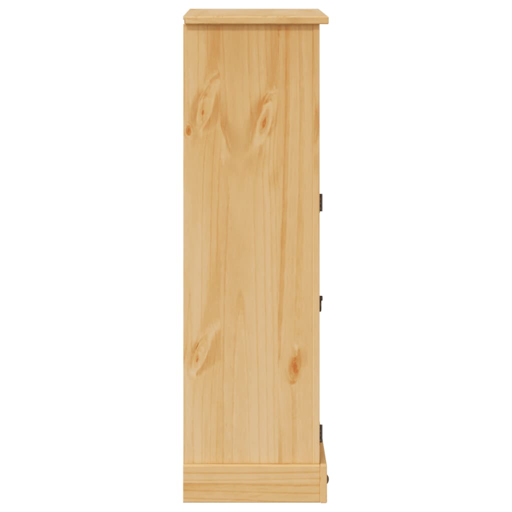 Koupelnová Skříňka Corona 70 X 33 X 110 Cm Masivní Borové Dřevo