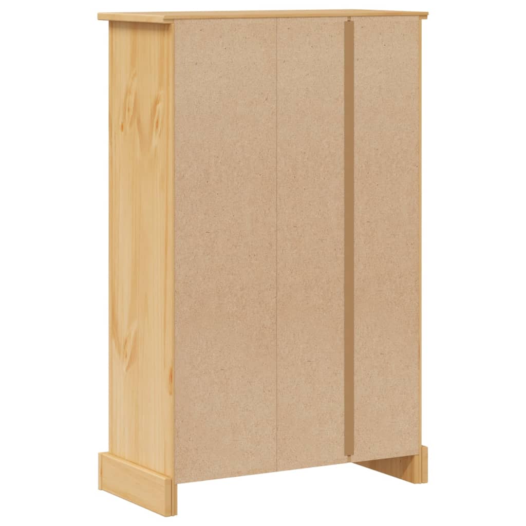 Koupelnová Skříňka Corona 70 X 33 X 110 Cm Masivní Borové Dřevo