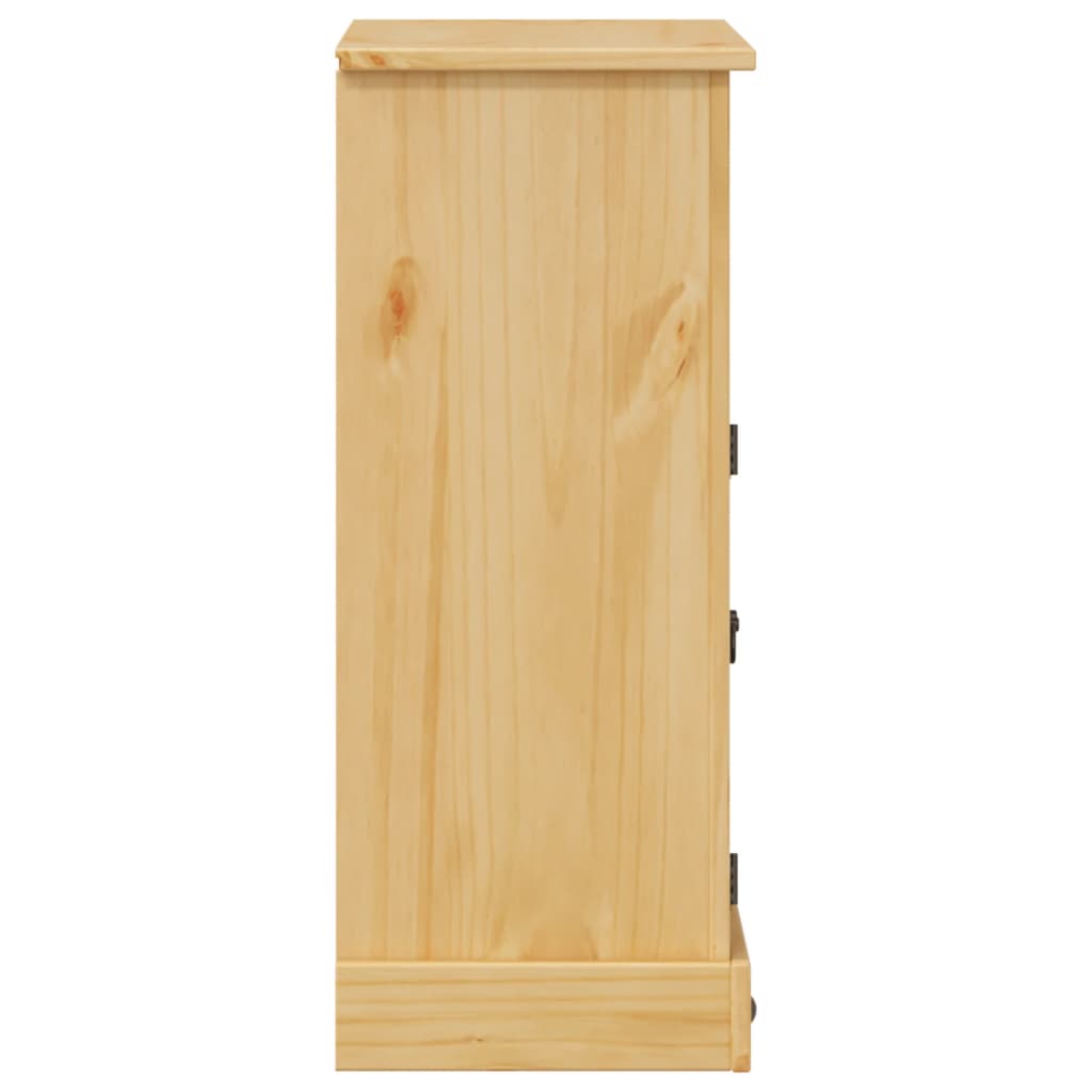 Koupelnová Skříňka Corona 70 X 33 X 80 Cm Masivní Borové Dřevo Dub Sonoma