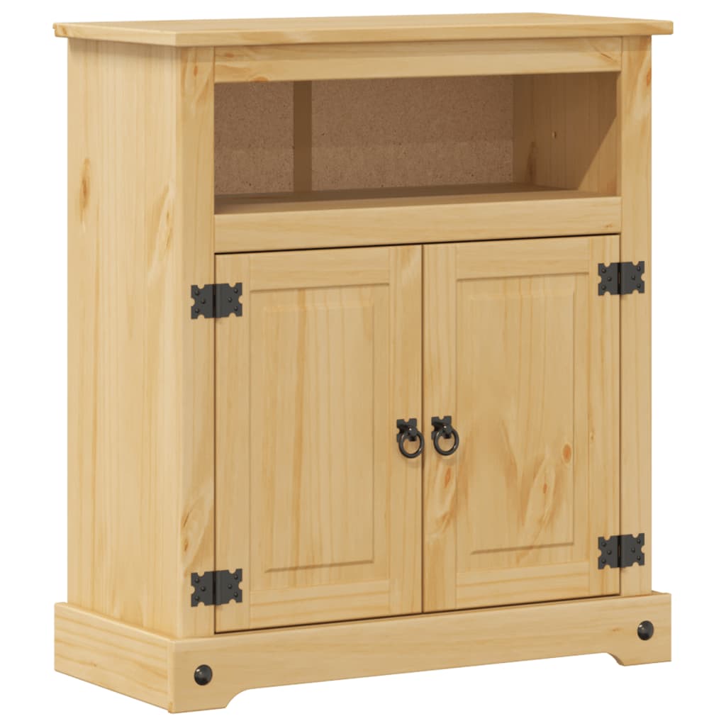 Koupelnová Skříňka Corona 70 X 33 X 80 Cm Masivní Borové Dřevo Dub Sonoma