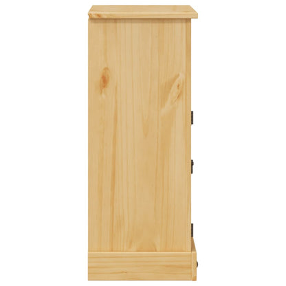 Koupelnová Skříňka Corona 70 X 33 X 80 Cm Masivní Borové Dřevo Dub Sonoma