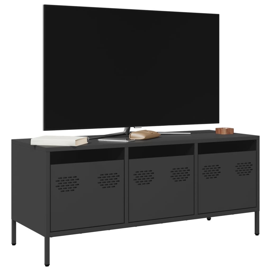 Tv Skříňka 68 X 39 X 43,5 Cm Ocel Válcovaná Za Studena