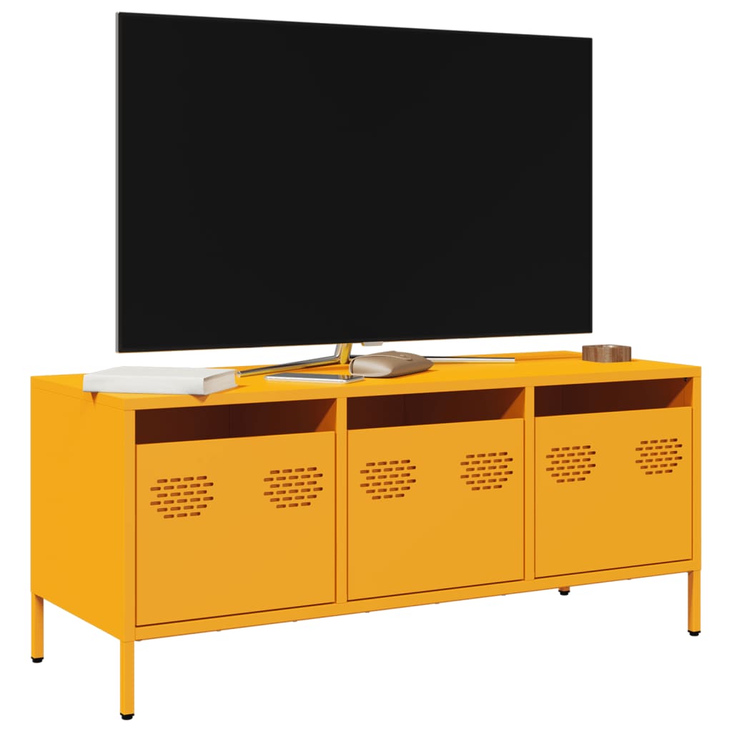Tv Skříňka 68 X 39 X 43,5 Cm Ocel Válcovaná Za Studena