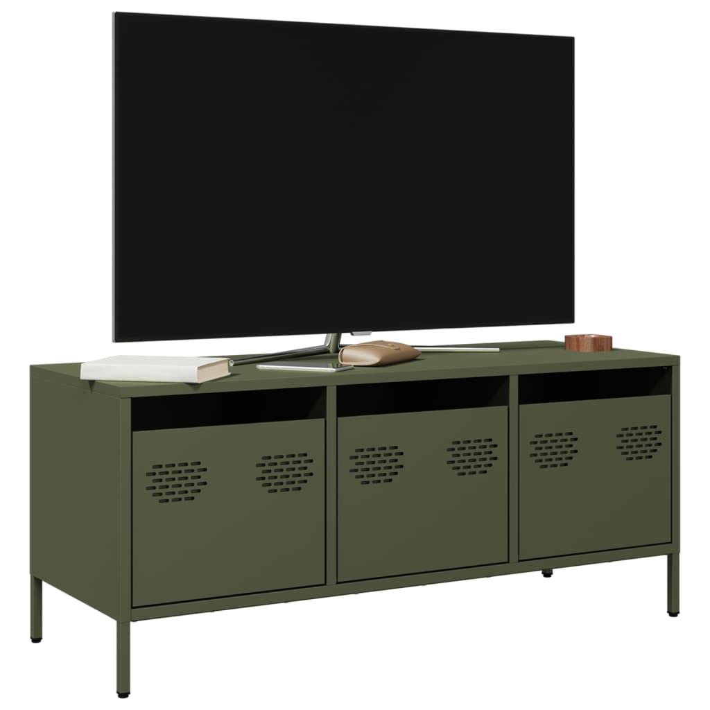 Tv Skříňka 68 X 39 X 43,5 Cm Ocel Válcovaná Za Studena