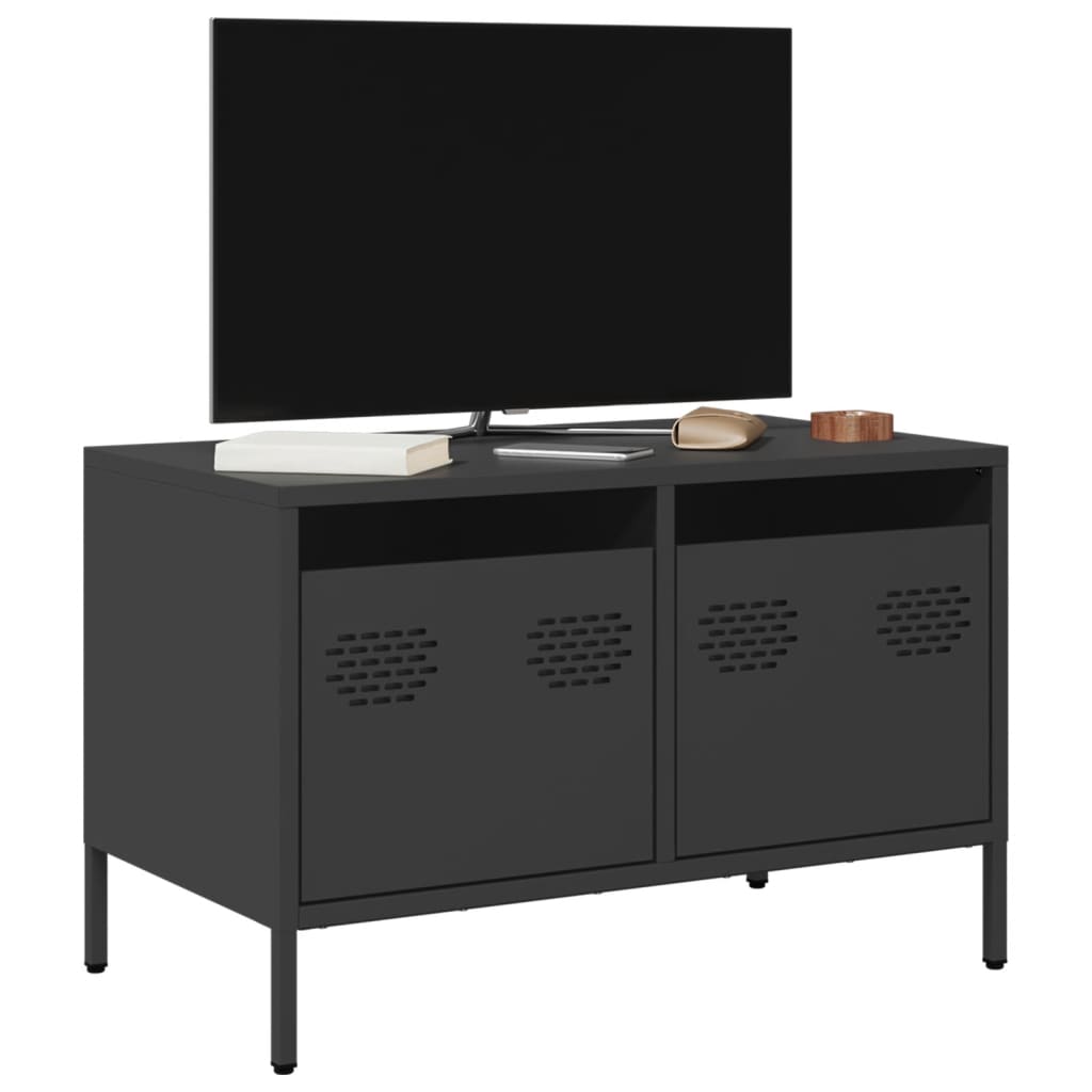 Tv Skříňka 68 X 39 X 43,5 Cm Ocel Válcovaná Za Studena