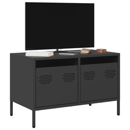 Tv Skříňka 68 X 39 X 43,5 Cm Ocel Válcovaná Za Studena