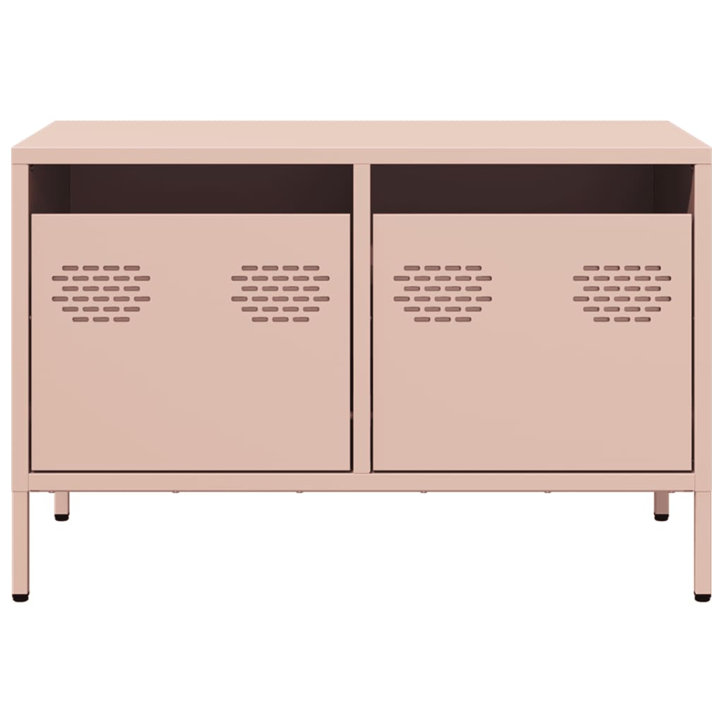 Tv Skříňka 68 X 39 X 43,5 Cm Ocel Válcovaná Za Studena