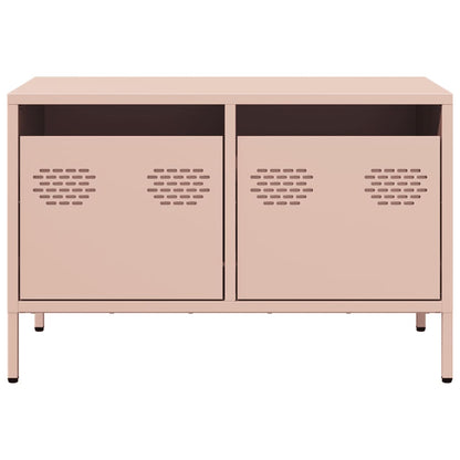 Tv Skříňka 68 X 39 X 43,5 Cm Ocel Válcovaná Za Studena