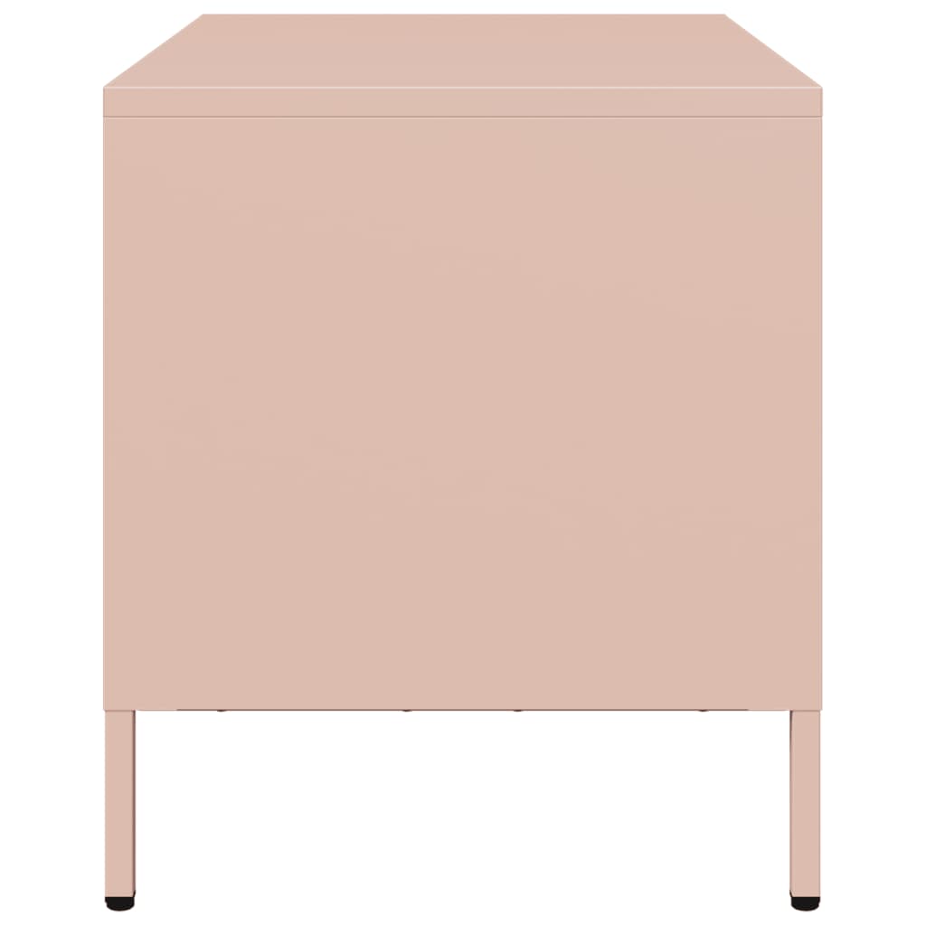 Tv Skříňka 68 X 39 X 43,5 Cm Ocel Válcovaná Za Studena
