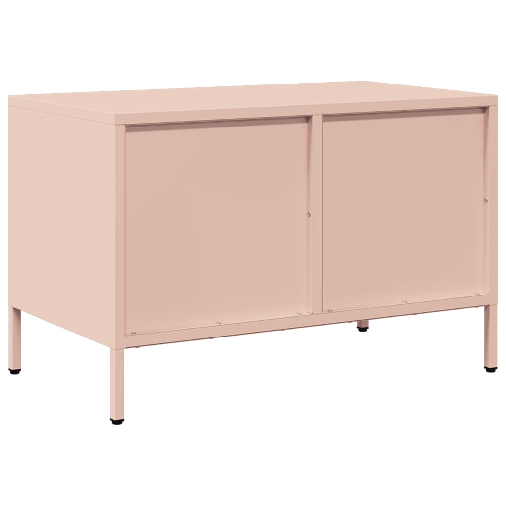 Tv Skříňka 68 X 39 X 43,5 Cm Ocel Válcovaná Za Studena