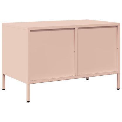 Tv Skříňka 68 X 39 X 43,5 Cm Ocel Válcovaná Za Studena