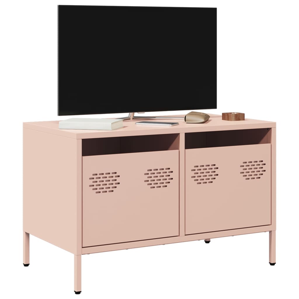 Tv Skříňka 68 X 39 X 43,5 Cm Ocel Válcovaná Za Studena