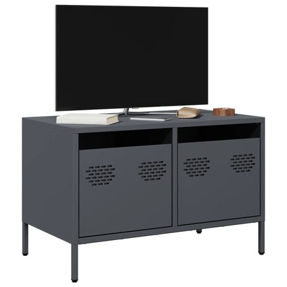 Tv Skříňka 68 X 39 X 43,5 Cm Ocel Válcovaná Za Studena