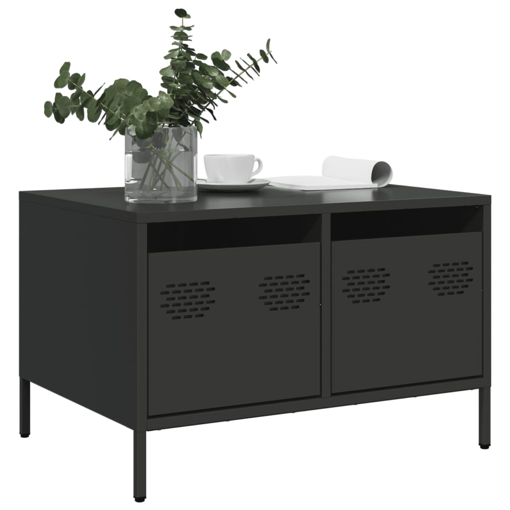 Tv Skříňka 68 X 50 X 43,5 Cm Ocel Válcovaná Za Studena