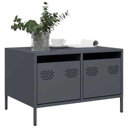 Tv Skříňka 68 X 50 X 43,5 Cm Ocel Válcovaná Za Studena