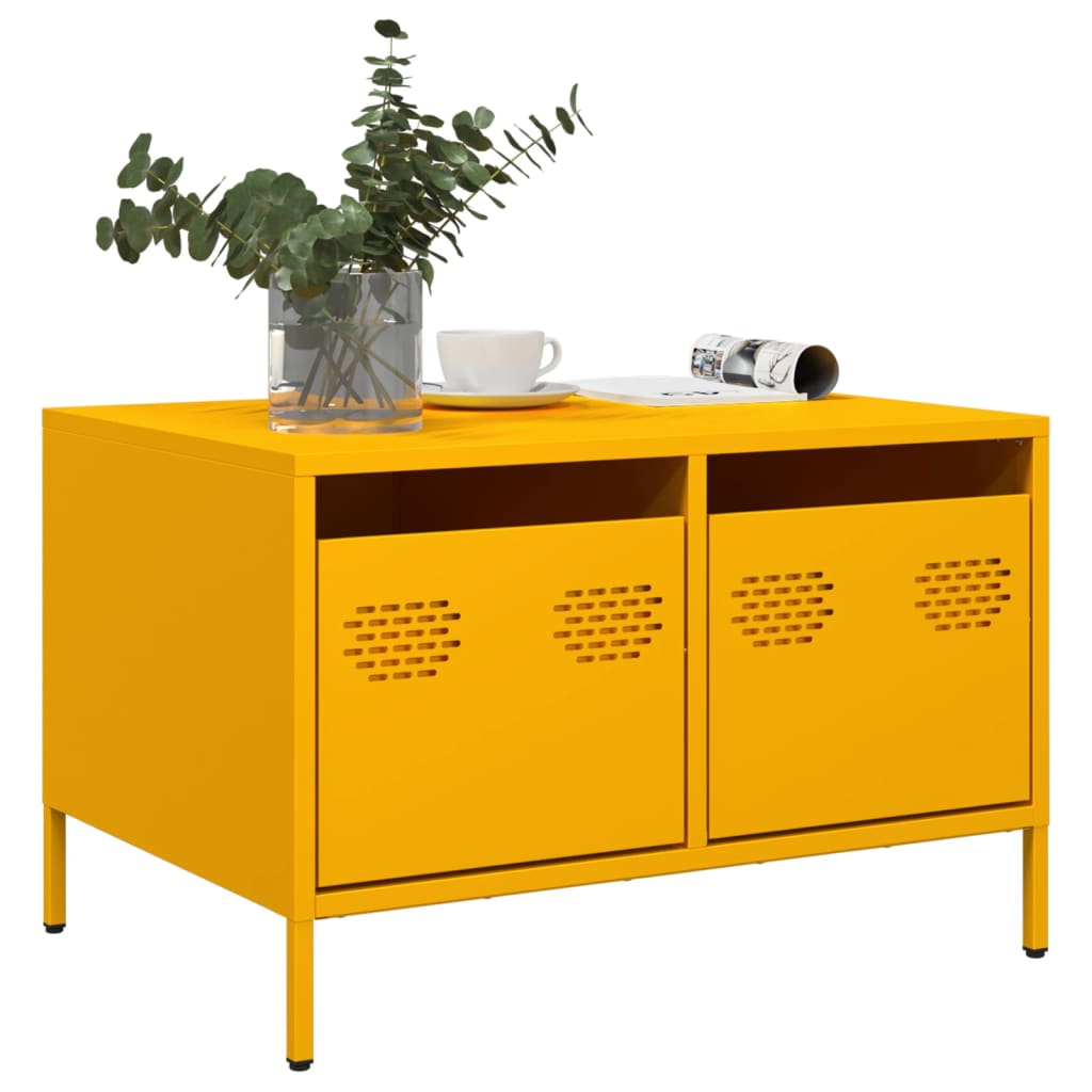 Tv Skříňka 68 X 50 X 43,5 Cm Ocel Válcovaná Za Studena