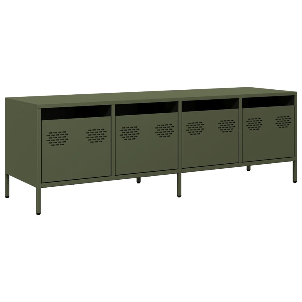 Tv Skříňka 135 X 39 X 43,5 Cm Ocel
