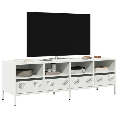 Tv Skříňka Černá 68 X 39 X 43,5 Cm Ocel Válcovaná Za Studena
