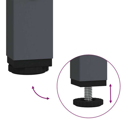 Skříň 68 X 39 X 103,5 Cm Ocel