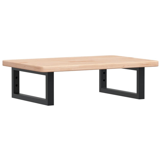 Deska Pod Umyvadlo Nástěnná Ocel A Masivní Dubové Dřevo